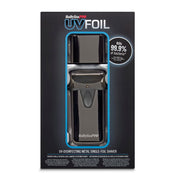 BaBylissPRO UVFOIL Single-Foil Electric Shaver with UV-Disinfecting Lid, Hypoallergenic Titanium Foil, 10,000 RPM Motor, Rechargeable Lithium-Ion Battery, Matte Black, FXLFS1