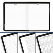 AT-A-GLANCE Executive 2026 Monthly Padfolio, Black Faux Leather, Large 9 x 11, Refillable, 702900526