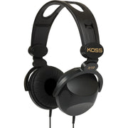 Koss KSSR10 R-10 On-Ear Headphones, Retro Style, Black