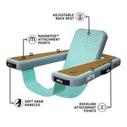 BOTE Hangout Inflatable Adirondack Chair