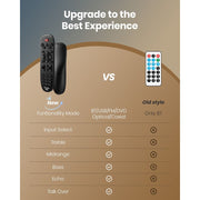 Donner Stereo Receivers 1000W 4 Channel Home Audio Amplifier, Karaoke, Theater Speakers with Bluetooth