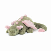 Jellycat Malachy Dragon Stuffed Animal Huge Plush Toy 22inch