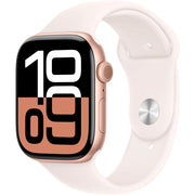 Apple Watch Gen 10 Series 10 46mm Rose Gold Aluminum - Light Blush Sport Band MWWU3LW/A