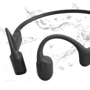 Shokz S803-MN-BK-US OpenRun Mini Bone Conduction Open-Ear Endurance Headphones - Black
