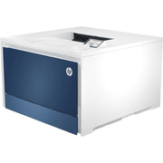 HP LaserJet Pro 4201dw Wireless Duplex Color Laser Printer, 35 ppm, Auto Two-Sided Printing, Wi-Fi, Ethernet, Bluetooth, White/Blue