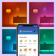 WiZ Connected LED 100-Watt A21 Tunable White Dimmable Smart Light Bulb, Frosted, E26 Medium Base, 6-Pack, R604280-6