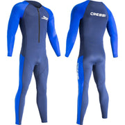 Cressi Wahoo Neoprene-Spandex Wetsuit for Men - Blue - XL
