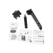 Ergotron HX Desk Mount Heavy Duty Monitor Arm, Matte Black, Single Display, Supports Up to 49 in Screens, 42 lb Load Capacity, VESA 75x75 to 200x200, 45-475-224