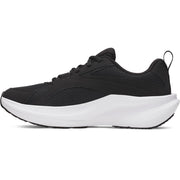 Under Armour Grade School Charged+ Assert 11 Running Shoes, Black White, Size 6, 6006905-001