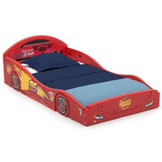 Delta Children BB81406CR-B1014 Disney Pixar Cars Lightning Sleep Toddler Bed, Red
