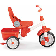 Little Tikes 639814C 5-in-1 Deluxe Ride & Relax, Reclining Trike - Red