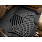 Husky Liners X-act Contour Front Floor Liners, 2 Piece, Black, Fits 2017-2026 Ford F-250 F-350 F-450 Crew SuperCab, 53361