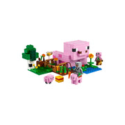 LEGO 6526777 Minecraft The Baby Pig House Building Toy - Fun Playset with 5 Minifigures for Kids Ages 7+