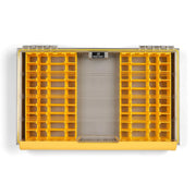 Plano EDGE 3700 Jerkbait Fishing Tackle Storage Box, Clear Polycarbonate Lid, Rust Prevention, Watertight Seal, 14 in L x 9 in W x 1.88 in H