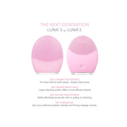 Foreo F9113 Luna 3 Smart Facial Cleansing and Firming Massage Brush for Normal Skin, 1 Count