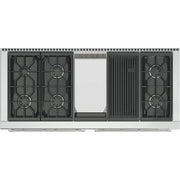 Sub-Zero GR606CG Wolf 60 Inch Wide 9 Cu. Ft. Free Standing Gas Range with Infrared Charbroiler and Griddle