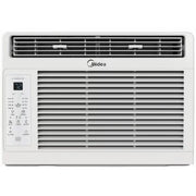 Midea MAW06R1WWT 6,000 BTU 115V Window Air Conditioner With ComfortSense Remote, up to 250 sq ft Coverage Area, White