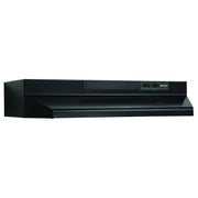 Broan F40000 Series 30 in. Convertible Range Hood in Black-F403023