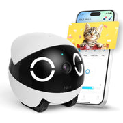 Enabot ROLA Mini 2K QHD Camera and up to 25 Days Battery Life, Built-in Call Button with 2 way voices