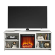 Mainstays 8620015WCOM Fireplace TV Stand for TVs up to 65