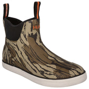 HUK H8021033-922 Men's Rogue Wave Shoe Fishing & Deck Boot Rain, Camo - Mossy Oak Bottomland, 11M