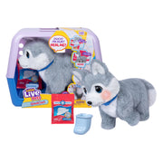 Little Live Pets Aspen The Husky Puppy Interactive Electronic Pet, Over 50 Sounds and Reactions, Compact Size, Ages 5+