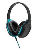 Gumdrop Cases DropTech On-Ear Wired Headphones, Black, Chew-Proof Tangle-Free 3.5mm Cord, Adjustable Headband, Rugged Drop-Tested for Kids