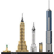 LEGO Architecture New York City 21028 Model Kit for Adults and Kids (598 pcs)