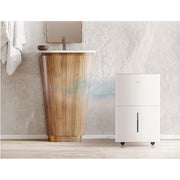 TCL H50D46W 50 pt. 4,500 sq. ft. Smart Dehumidifier with Remote, Pump, App and Smart Home Integration in White