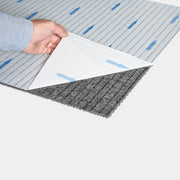 Foss Floors Crochet Peel and Stick Carpet Tiles, Ocean Blue, 24 in x 24 in, Pack of 15, Indoor and Outdoor