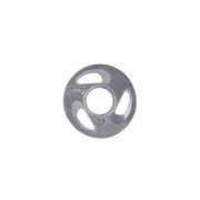 Cap Barbell 2-Inch Olympic Grip Plate, Solid Cast Iron, Gray Baked Enamel, 45 lb, Single