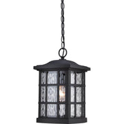 Quoizel SNN1909K Coastal Armour Mystic Black Traditional Lantern Pendant Light