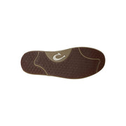 OluKai Men's Lae'ahi Lauhala Woven Leather Slip-On Shoes, Dark Wood, Size 12, 10486-6363