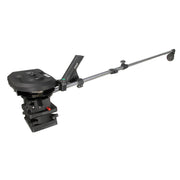 Scotty Fishing 1106 Depthpower Electric Fishing Downrigger with 60in Telescoping Stainless Steel Boom, 16-Position Pedestal Swivel Mount, Rodmaster II Rod Holder, Black Beige