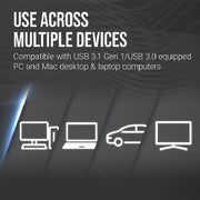 PNY P-FD128ELT-GE 128GB Elite USB 3.2 Flash Drive - 100MB/s