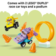 LEGO DUPLO Town 3 in 1 Creative Ramps Building Toy with Vehicles, 111 Pieces, Multicolor, 6585513