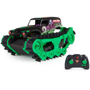Monster Jam 6068269 Grave Digger Trax All-Terrain Remote Control Outdoor Vehicle, 1:15