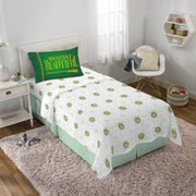 Wicked Kids 4 Piece White Microfiber Sheet Set, Wrinkle Resistant, Full Size