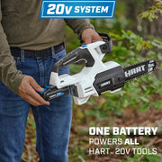 Hart HGCS011 20-Volt Pruner Saw (1) 20-Volt 2Ah Lithium-Ion Battery