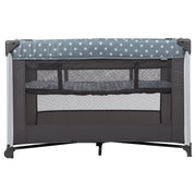 Babideal P901SGDT Dottie Playard with Bassinet-Grey Dot