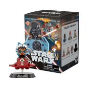 Hot Toys YuMe Star Wars Cosbi Rider Bobble Head Collectible Figure with Iconic Vehicles, 3-Inch, Multicolor, Blind Box, 15438