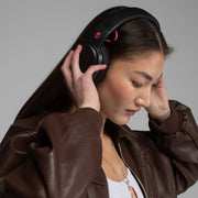 Skullcandy Crusher XT Wireless Foldable Over-Ear Headphones with Multi-Sensory Bass, Memory Foam Ear Pads, Built-In Microphone, 50-Hour Battery Life, Krazy Pink, S6CRW-U042