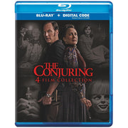 Warner Home Video The Conjuring 4-Film Collection Blu-ray Movie Set with Digital Copy, Horror, 1080p, 2-Disc, 493 Min, English Subtitles, 1005951714