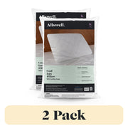 Allswell Cool Lux Bed Pillow with Cooling Cover, Firm Support, Suprelle Cooling Fiber Fill, Diamond Stitch Pattern, King, 2 Pack