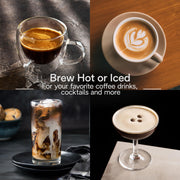 De'Longhi Dedica Duo Espresso Machine, Compact Vanilla, Digital Touch Display, Advanced Thermoblock, Steam Wand, 35 oz Water Tank, EC890WI
