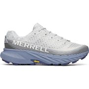 Merrell Agility Peak 5 Mens Trail Running Shoes, Water-Resistant Mesh Upper, Vibram MegaGrip Outsole, Pigeon Indigo, 11.5, J068347