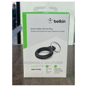 Belkin F8W973 Secure Holder with Key Ring for AirTag - Black