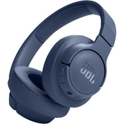 JBL JBLT720BTBLUAM Tune 720BT Wireless Over-Ear Headphones with JBL Pure Bass Sound, Blue