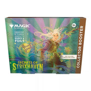 Wizards of the Coast Secrets of Strixhaven Collector Booster Pack, 15 Cards, Traditional Foil Token, Standard Edition