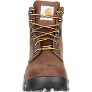 Carhartt Men's Rugged Flex 6 Composite Toe Work Boot, Brown Oil Tanned Leather, Size 12 M, CMF6366